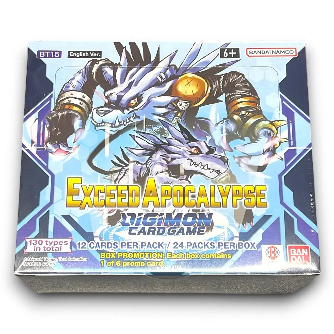 Digimon - Exceed Apocalypse (BT15) - Booster Box - New Sealed - Qty 1