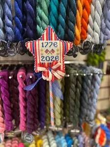 Kangaroo Paw Stitch Guide and Thread Pack for 1776 Star