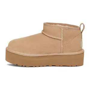 UGG Classic Ultra Mini Platform Boot Kids 'Sand'