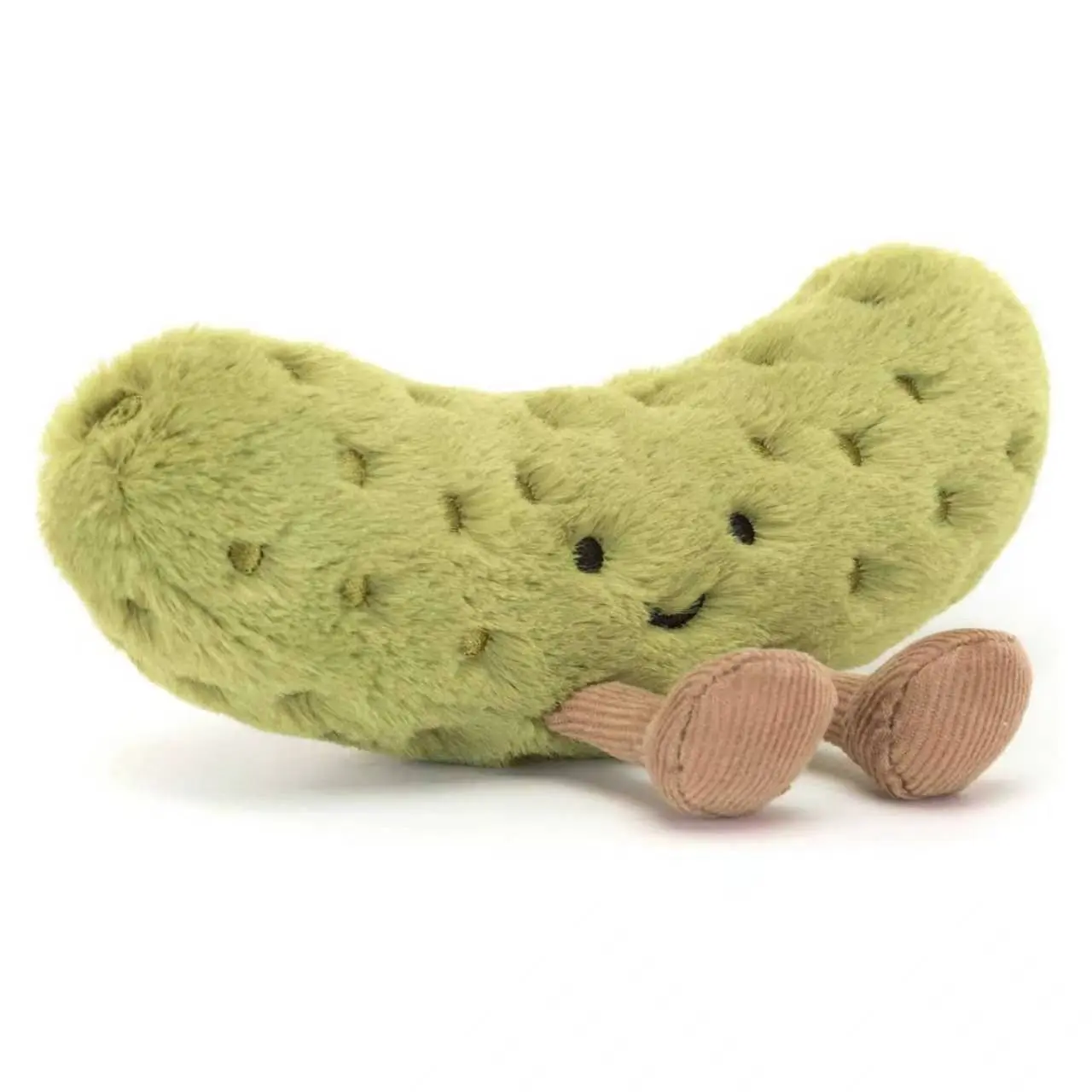 Pickle Stuffed Toy, 16cm/6.3inch Pickle Plush Doll with Feet, Adorable Pickle Stuffed Animal, Cute Stuffed Animal, Huggable Stuffed Animal, Super Soft Fluffy, Perfect Gift for Kids & Collectors