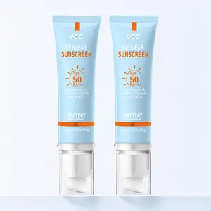 VGO Buy One Get One Free VGO Moisturizing Reflected Ultraviolet Sun Cream SPF 50/PA+++ 48g Facial Skincare Sunscreen Makeup -B2