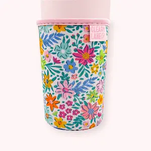Blush Rainbow Thistle | Cup Sleeve
