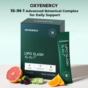 OXYENERGY 16-in-1 Herbal Dietary Nutrition Blend - Plant-Based Digestion Supplement, Health & Wellness Support, 30 Packets,summerwins