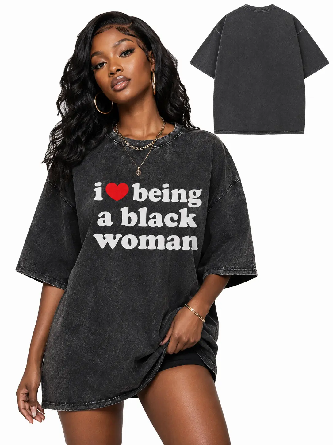 Heavyweight Washed Cotton T-Shirt Unisex Loose Fit Vintage Streetwear Basic Tee Relaxed Graphic short sleeve oversized fashion trendy