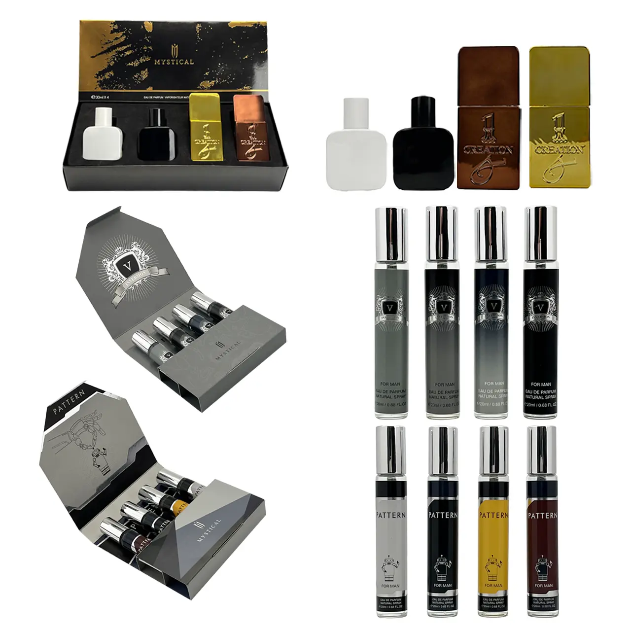 Valentine's Day & Father's Day Gift Box Set with Fresh woody Scent for Daily Life Dating and Thanksgiving Christmas Valentine's Day Gift