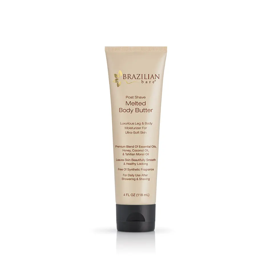 Brazilian Bare Post-Shave Melted Body Butter Moisturizer