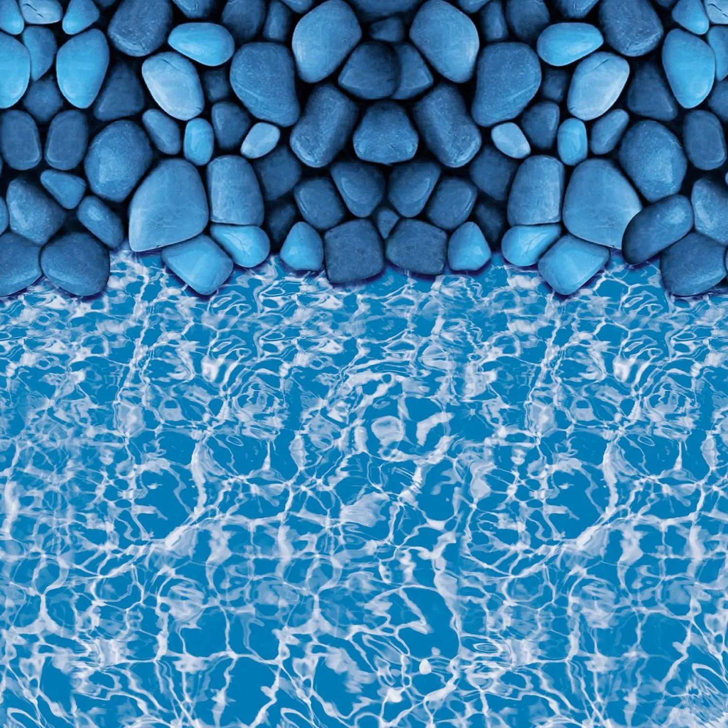 【SummerFinds】VEVOR 18-ft Round Above Ground Pool Liner, Unibead Pool Liners, Standard Gauge, 52inch Wall Height, Designed for Steel Sided Above-Ground Swimming Pools