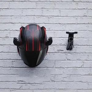Motorcycle Head Gear Hook Helmet Holder Helmet Hook Wall Mount Football Bicycle Hat Hanger Stand For Motorcycle Caps Wall Rack