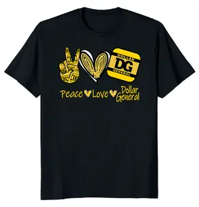 Peace Love Dollar General Classic T-Shirt Size S-3XL