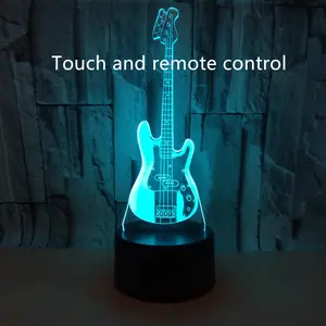 Electric guitar 3D light