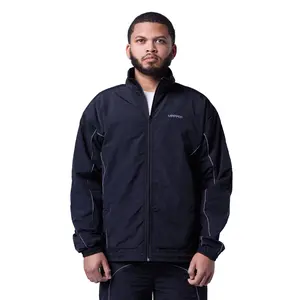 UPPPER Track Jacket Black | Premium Fitness Gear + Apparel