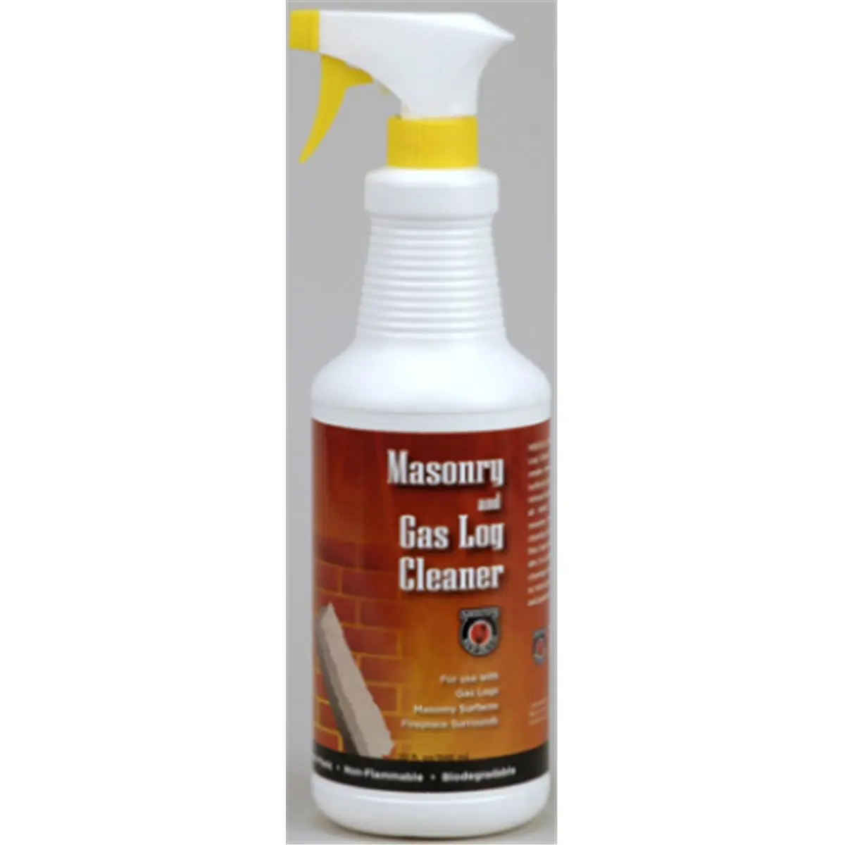 MEECO 504 32oz Masonry Surfaces & Gas Logs Liquid Cleaner, Indoor Fireplace Stain Remover for Home Care Needs, Fireplaces, Household Items