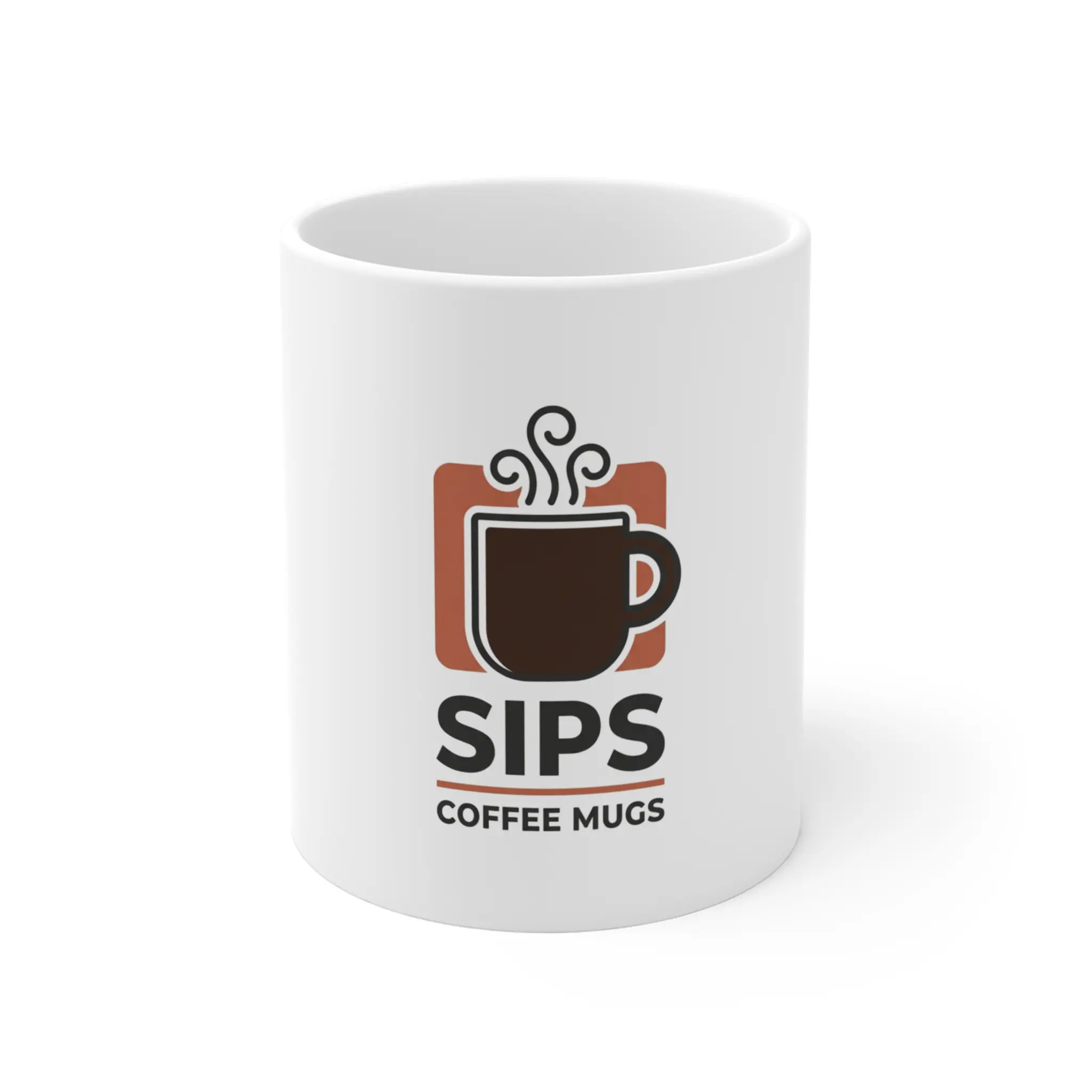 "SIPS COFFEE MUG" Mug 11oz