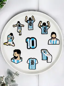 10pcs Football Shoe Accessories, PVC Soft Gel Material, Durable and Aesthetic, DIY Detachable, Perfect Gift for Holidays