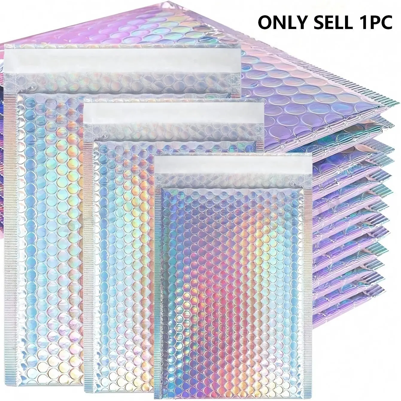 Colorful Bubble Envelopes, Self-Sealing Waterproof Thickened Envelopes, Padded Envelopes, Buffer Polyethylene Transport Bags, Poly Bubble Mailer for Small Businesses, Poly Mailers, Shipping Supplies