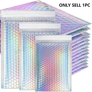Colorful Bubble Envelopes, Self-Sealing Waterproof Thickened Envelopes, Padded Envelopes, Buffer Polyethylene Transport Bags, Poly Bubble Mailer for Small Businesses