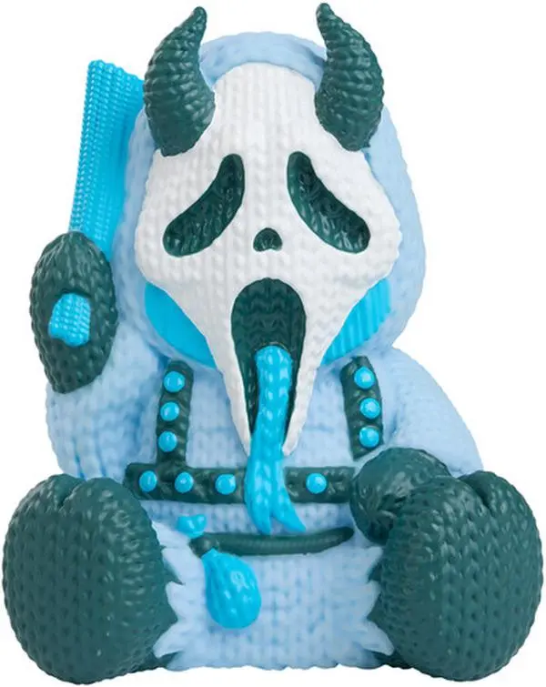 Handmade by Robots - Ghost Face Krampus #331 (Ice) New TV/Movie Character Art Toy, Ltd Ed Vinyl Figure, Collectible Statue [COLLECTIBLES]