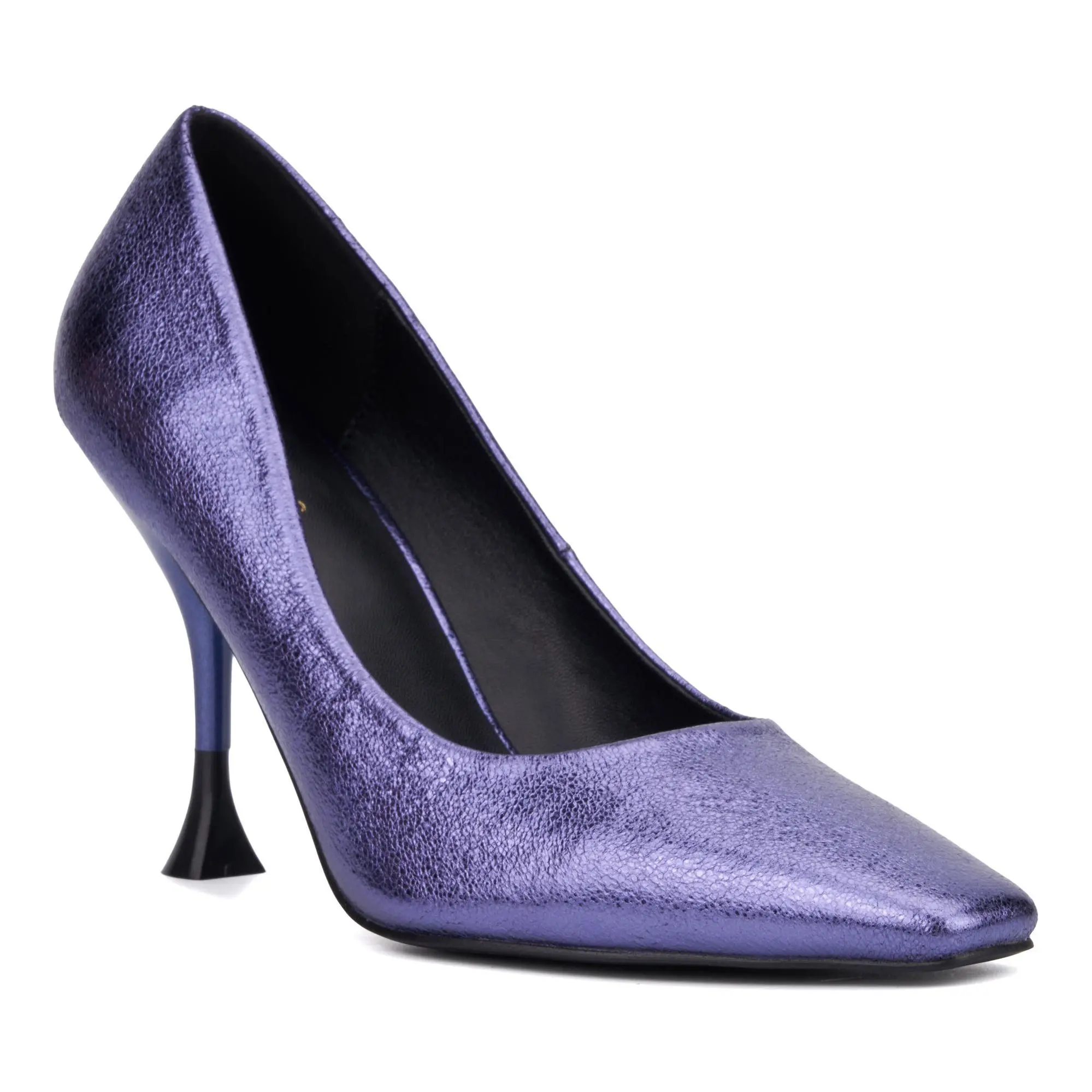 Torgeis Women's Kamana Square Toe Flared Heels