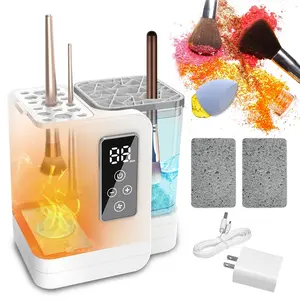 Multifunctional Makeup Brush Cleaner & Dryer, Removes Daily Dirt and Stubborn Makeup Residue, Low Noise, Essential Beauty Tool, Brush Cleaning Tool, Cosmetic Brushes Cleaner