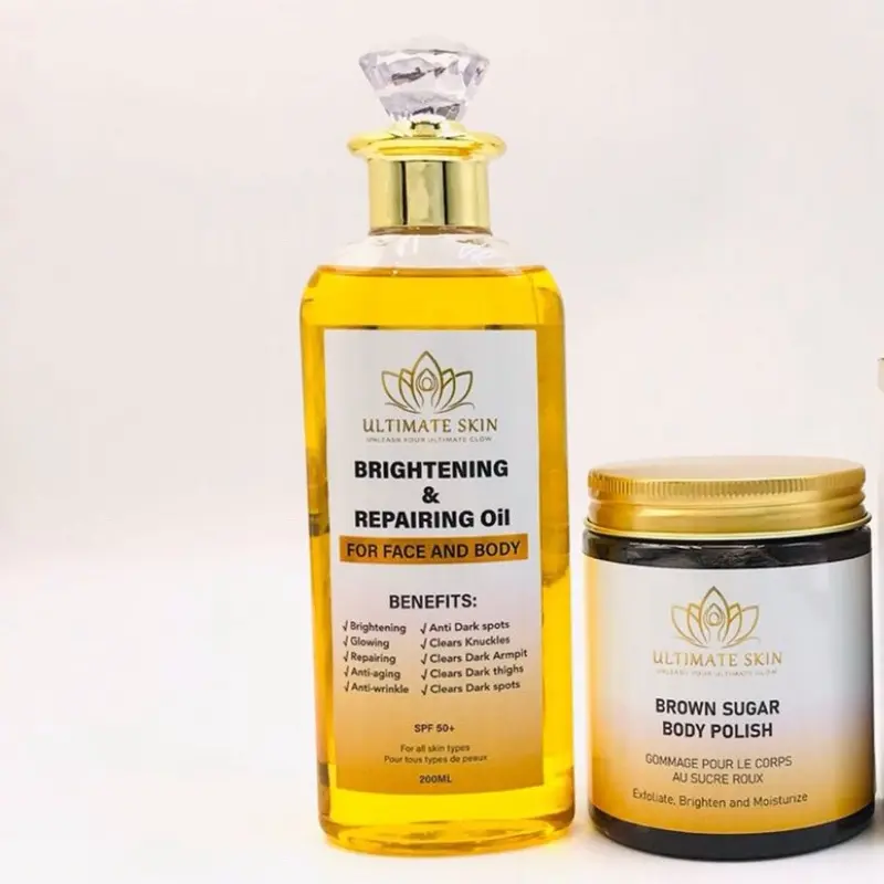Stretch Marks & Scars oil and scrub combo
