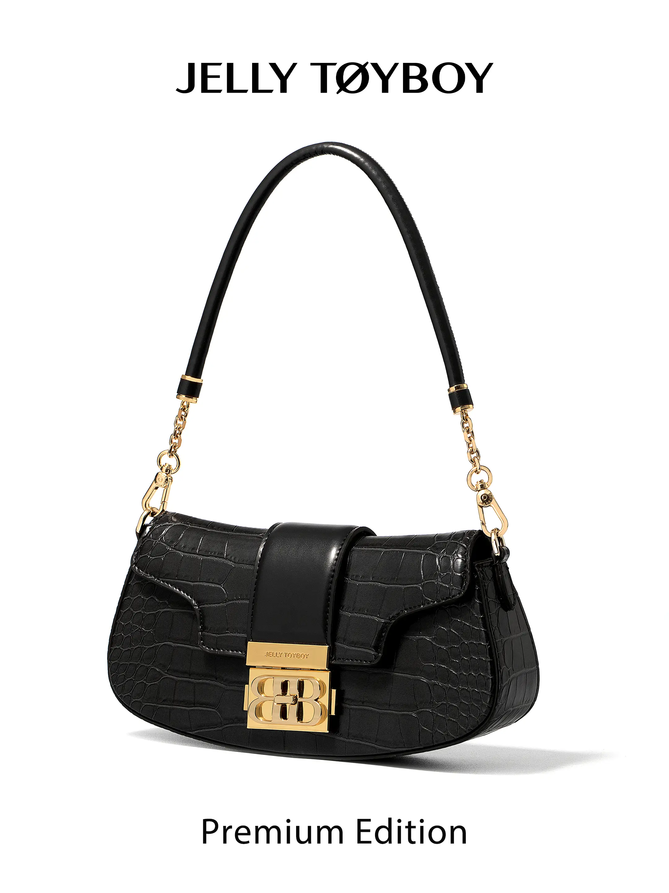 JELLYTOYBOY Crossbody Purse Handbags for Women, Fashionable Leather Shoulder Bag with a Sculptural Handle and Circular Buckle, Fashionable Leather Bag, Circular Buckle Women's Crossbody & Shoulder Bags