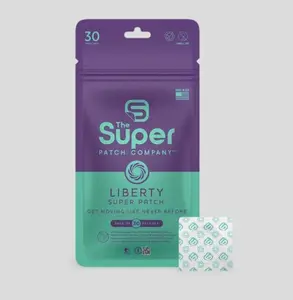 The Super Patch Company Liberty Patch – 30 Pack | Drug-Free Mobility & Balance Support