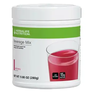 Herbalife Wild Berry Healthcare Supplement Beverage Mix - 15g Protein - 9.88 oz (280g)