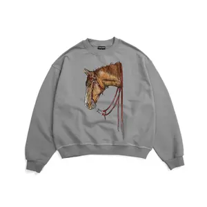 Western Lover Boy Graphic Crewneck & T-shirt, Horse graphic tshirt, western graphic tshirt, plus size western graphic tshirt, western boutique, western stuff, sweatshirts for women