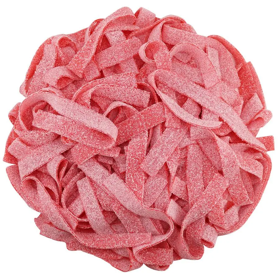 Fini Spain Cintaroos Sour Strawberry Belt 3.57lb 200ct Tub