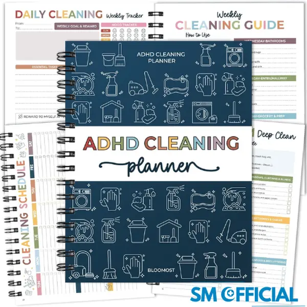 2026 version | ADHD Cleaning Checklist Book – Routines & Schedules for Adults and Teens