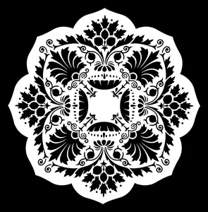 SUE CHIC'S MANDALA Stencil