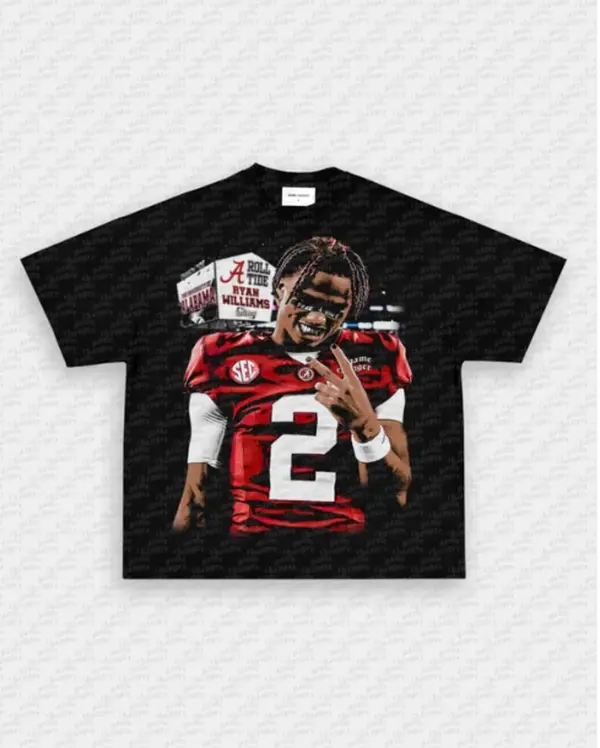 RYAN WILLIAMS V2 TEE, Retro Football Shirt ,Football Shirt Christmas Gift Unisex, Football 90s Vintage Fan Gift,football American Graphic Vintage, Gift For women And Man Unisex T-shirt