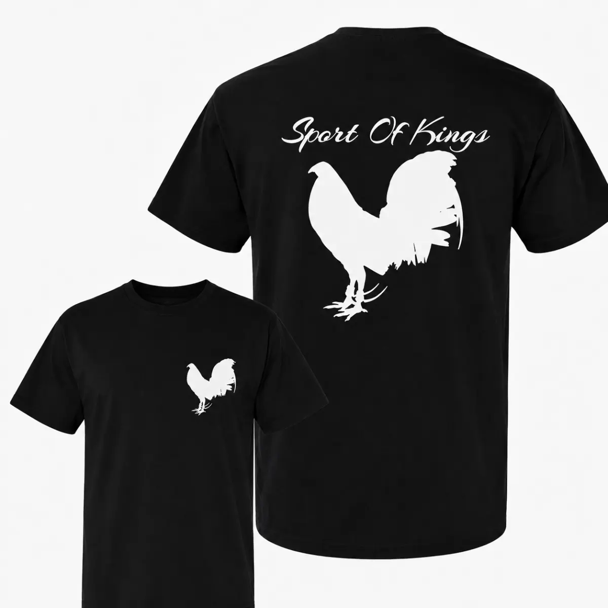 Sport Of Kings Rooster Shirt, Gamefowl T-Shirt, Cockfighting Inspired Tee, Filipino Sabong Style Shirt, Chicken Breeder Graphic Tee, Backyard Gamefowl Apparel, Rooster Lover Gift