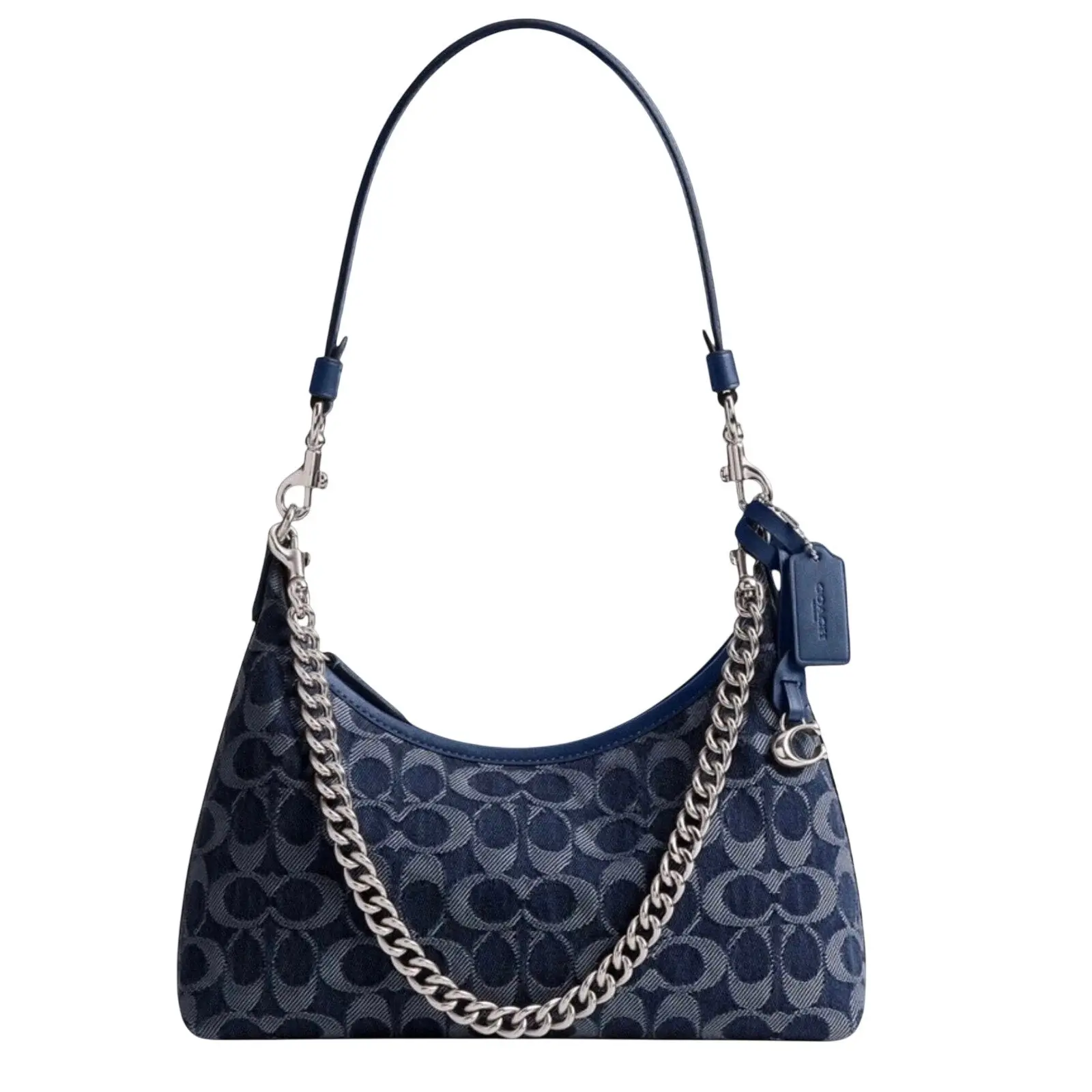 Pre-owned coach Denim Shoulder Bags Teri Shoulder Bag in Signature Denim