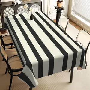 1pc fashionable creative tablecloth, digital printing technology, rectangular tablecloth, suitable for indoor/outdoor dining, Picnic Dining Table, daily use, parties, home decoration, daily table setting