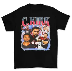C Kirk 13 Football Graphic Tee Kirkified Player Fan Shirt