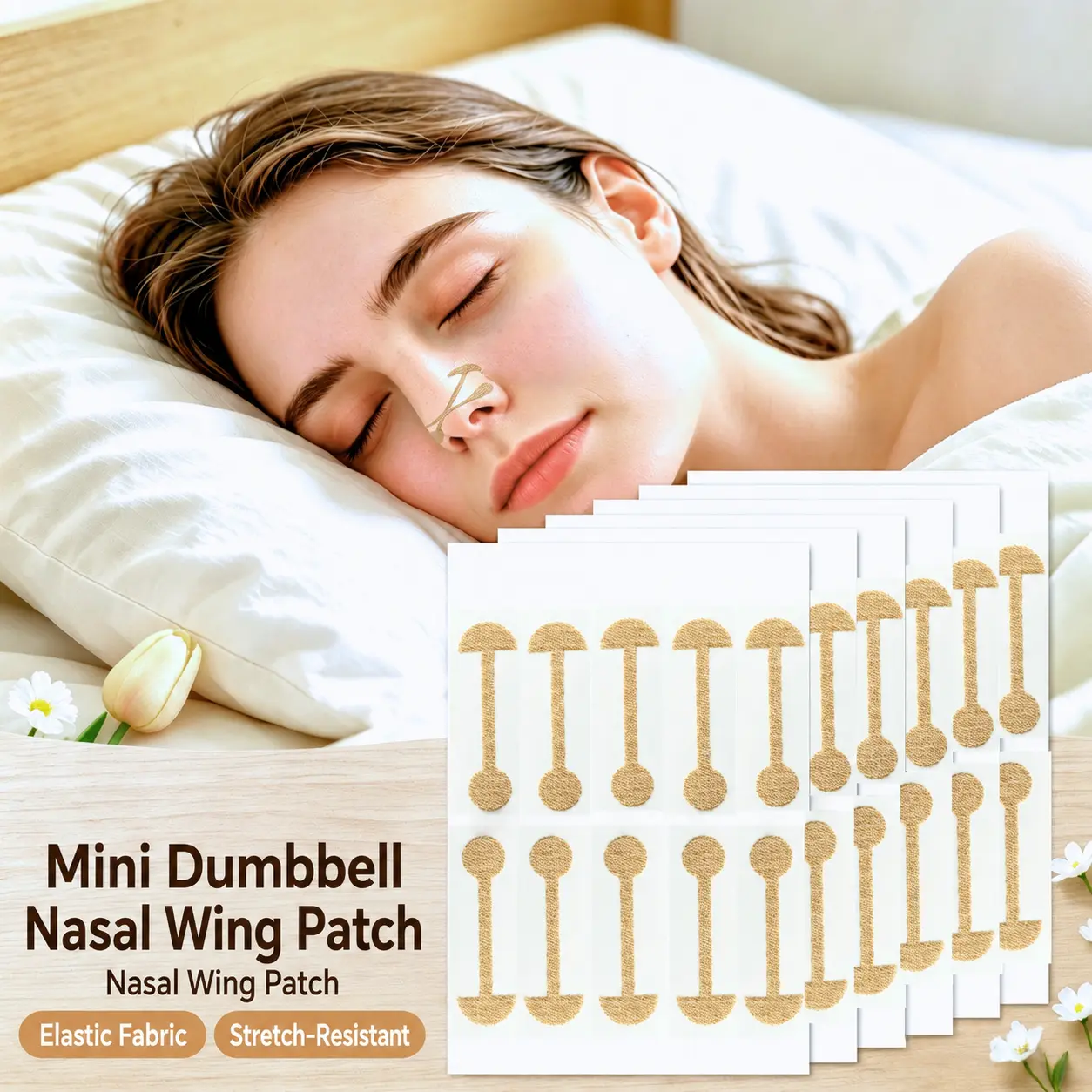 Invisible Nose Beauty Tape - Soft Self-Adhesive, Flexible Elastic Nose Styling Strips for Makeup Prep & Everyday Beauty Use