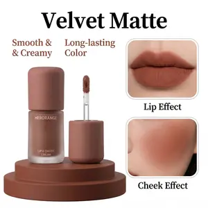 6Pcs Highly Pigmented Matte Liquid Lipstick Set Waterproof Long Lasting Smudgeproof Vivid Color Collection Nude Red Berry Plum Shades Hydrating Non-Drying Velvet Lip Gloss Makeup Kit for Women Daily Party Gift