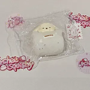 Hahajing TabaSquishy HAHAJING Squishy Toy Handmade Squishy Stress Relief Toys Taba squishy - Lychee Squishy