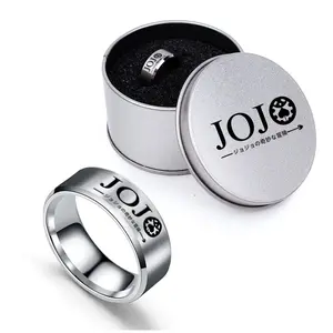 TOP  Halloween JOJO'S BIZARRE ADVENTURE PURCHASED KILLER QUEEN DIO JUJOTARO STYLISH TITANIUM STAINLESS STEEL JEWELRY RINGCool