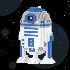 1527 Piece Robot Building Block Set, Complex Assembly Puzzle Toy, Stem Construction Set, Suitable for Adults & Youth, Christmas/valentine's Day/birthday Gift