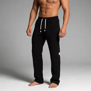 Men’s corduroy drawstring pants, casual straight-leg corduroy trousers with elastic waist, soft breathable loungewear for everyday wear and home