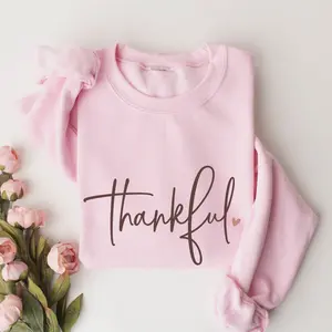 Thankful Sweatshirt Hoodie, Cute Fall Sweatshirt, Women Thanksgiving Sweatshirt, Thankful Sweater, Turkey Day Sweatshirt, Autumn Sweatshirts, Fall Gift