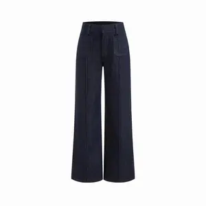 Cider Cider Denim Low Rise Straight Leg Jeans