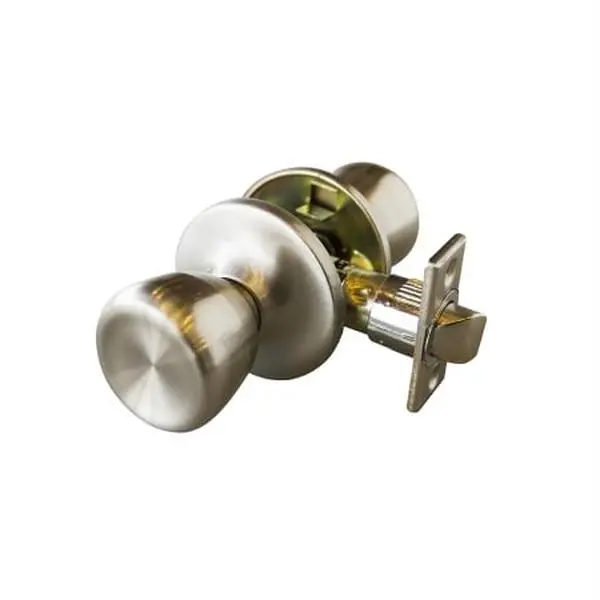 Design House 728667 Terrace 6 Way Latch Passage Door Knob, Satin Nickel