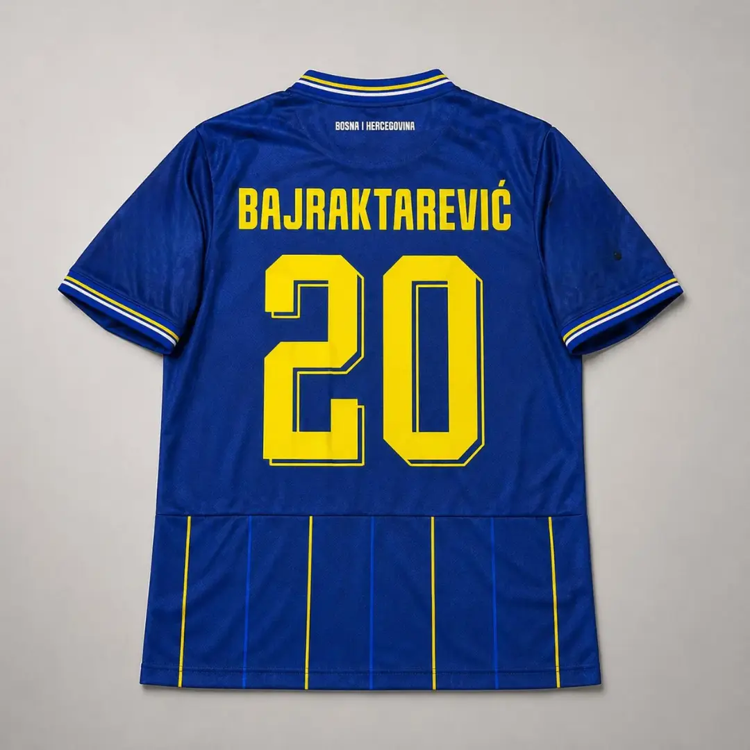 Men's Bosnia & Herzegovina Jersey 2026 - Fan Edition Sports Shirt