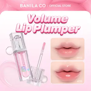 BANILA CO Volume Lip Plumper, Instant Pout Maximum Volume Lip Filler Effect, Glassy Shine Gloss, Clean Beauty Toxin-Free Formula, Hydrating Oil Infused for Smooth Lips, Viral Lip Hack, Glossy Stain for Women Men