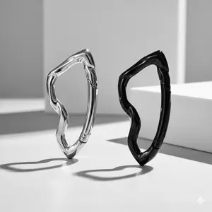 Viral Carabiner Belt Loop Accessory - Fashion Accessory for Everyday Use Men Pro Stainless Steel Rod