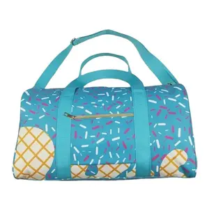Baseball ice cream Duffel Travel Bag