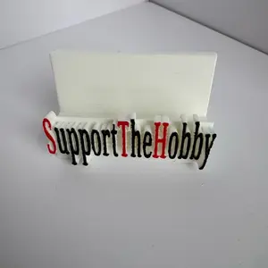 3D Printed Graded Card Stand with Custom Text - Versatile Design for Card Storage and Display, Ideal for Home, Office, and Card Store Use
